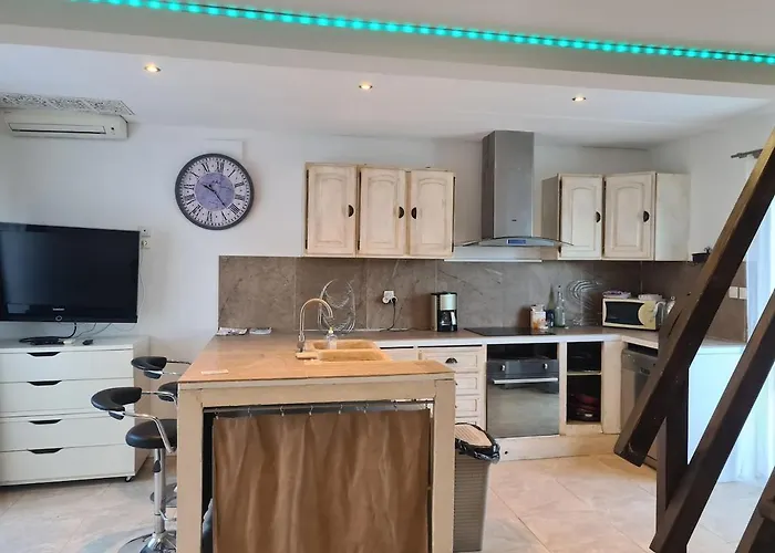 公寓 Flat With Sea View 昂蒂布